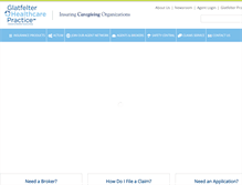 Tablet Screenshot of glatfelterhealthcarepractice.com